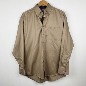 Western Wrangler Cowboy Cut Collection Button Down Shirt